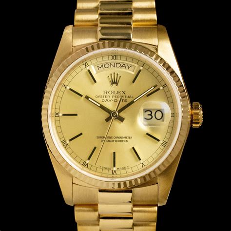 rolex day date 18038 year|Rolex 18038 serial numbers.